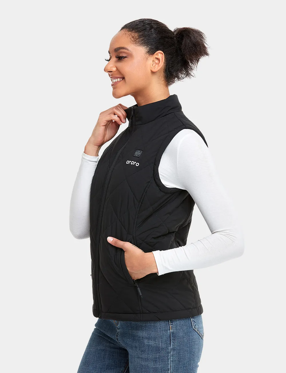 (Open-Box) Women's Quilted Heated Vest