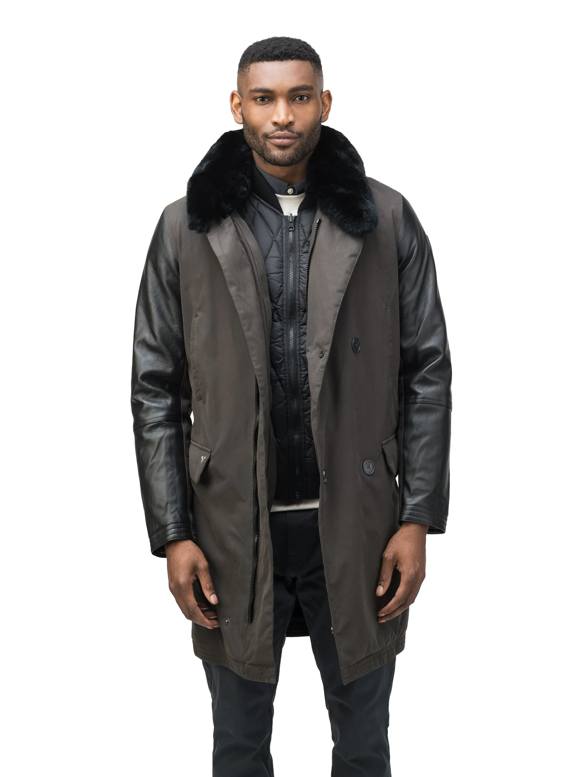 Quinton Men's Shawl Collar Coat