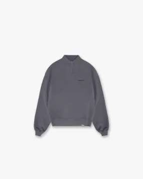 Represent Owners Club Long Sleeve Polo Sweater - Storm