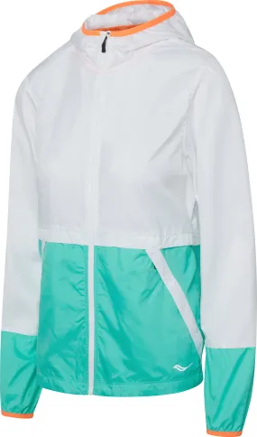 Saucony Women&#x27;s Packaway Jacket White | Buy Saucony Women&#x27;s Packaway Jacket White here | Outnorth