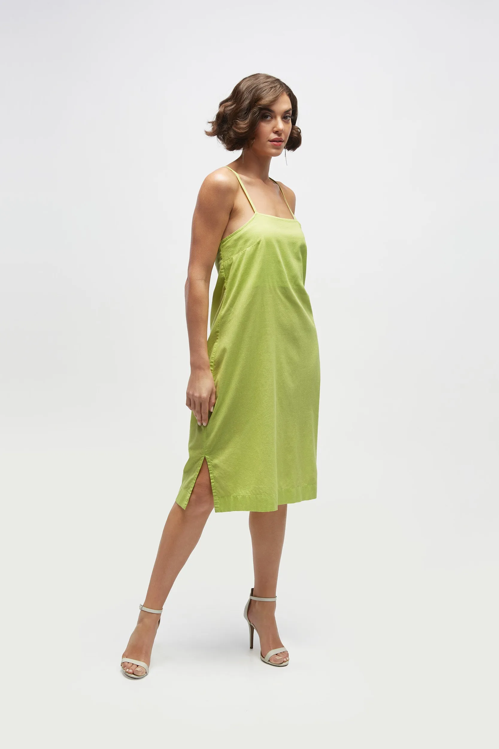 SLIP DRESS - SUN STRAPS