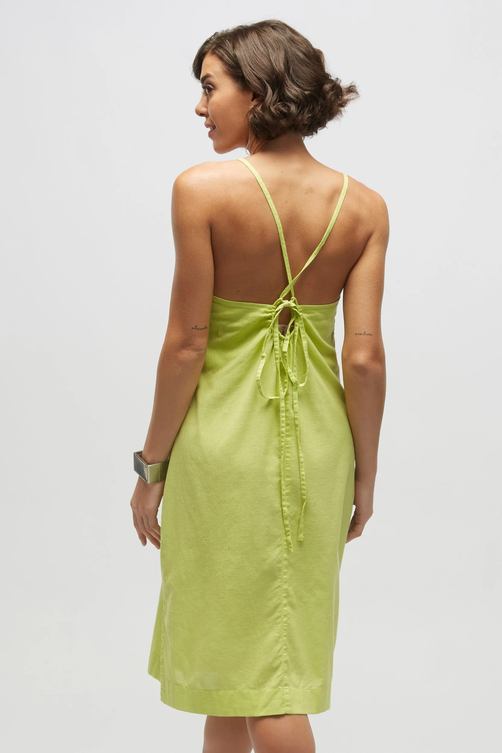 SLIP DRESS - SUN STRAPS