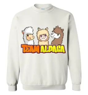 t-shirt: Team Alpaca Gildan Crewneck Sweatshirt