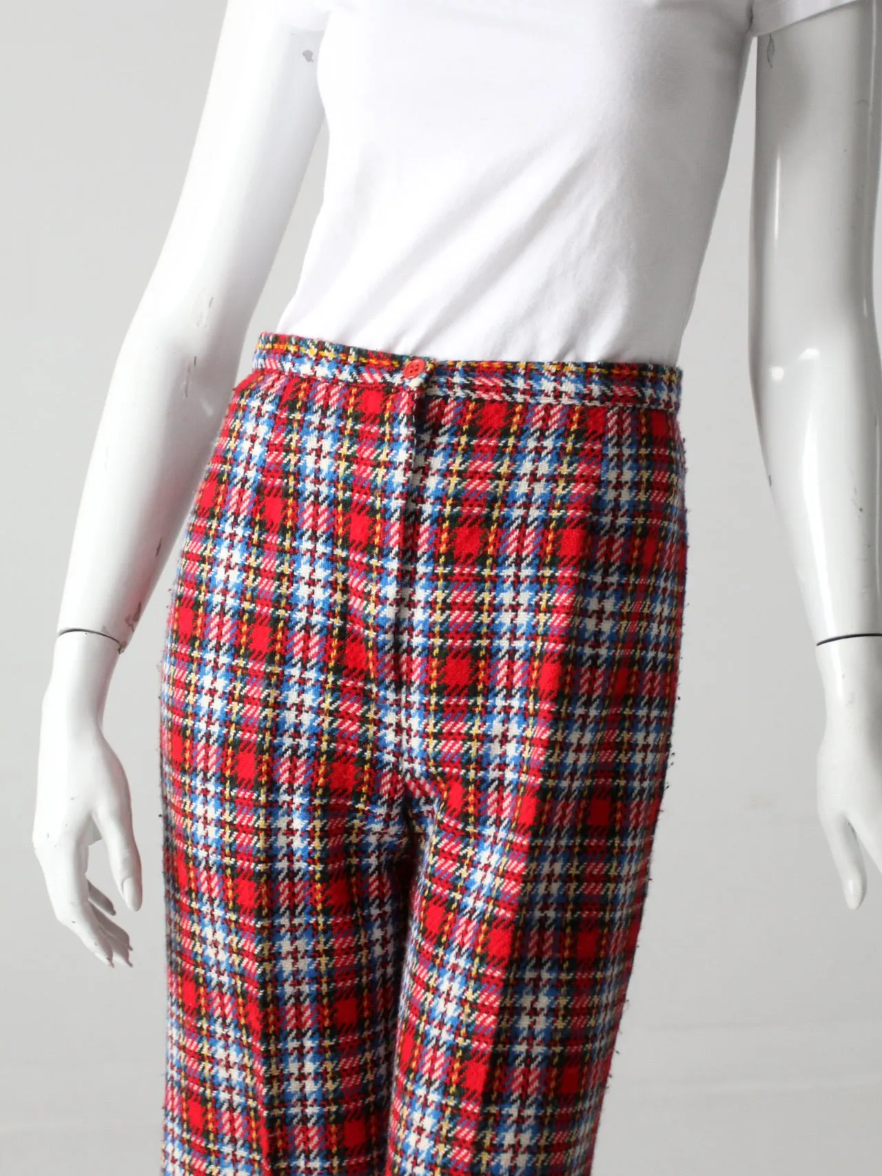 vintage 70s Bobbie Brooks plaid pants