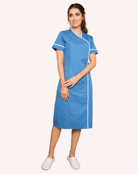 Winfell Asymmetric Modern Healthcare Dress