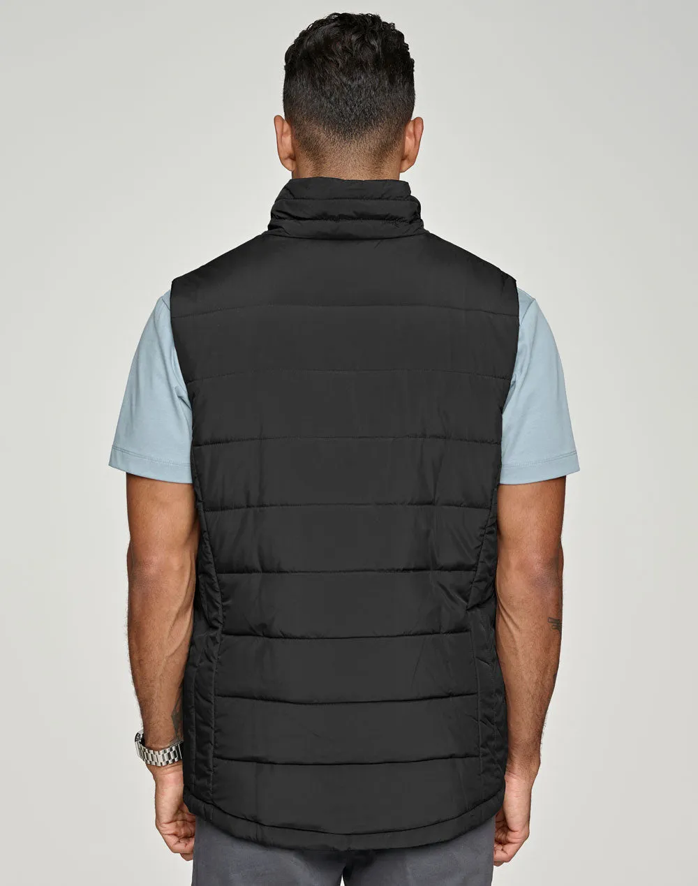 Winning Spirit Sustainable Insulated Puffer Vest (3D Cut) Men's-(JK61)