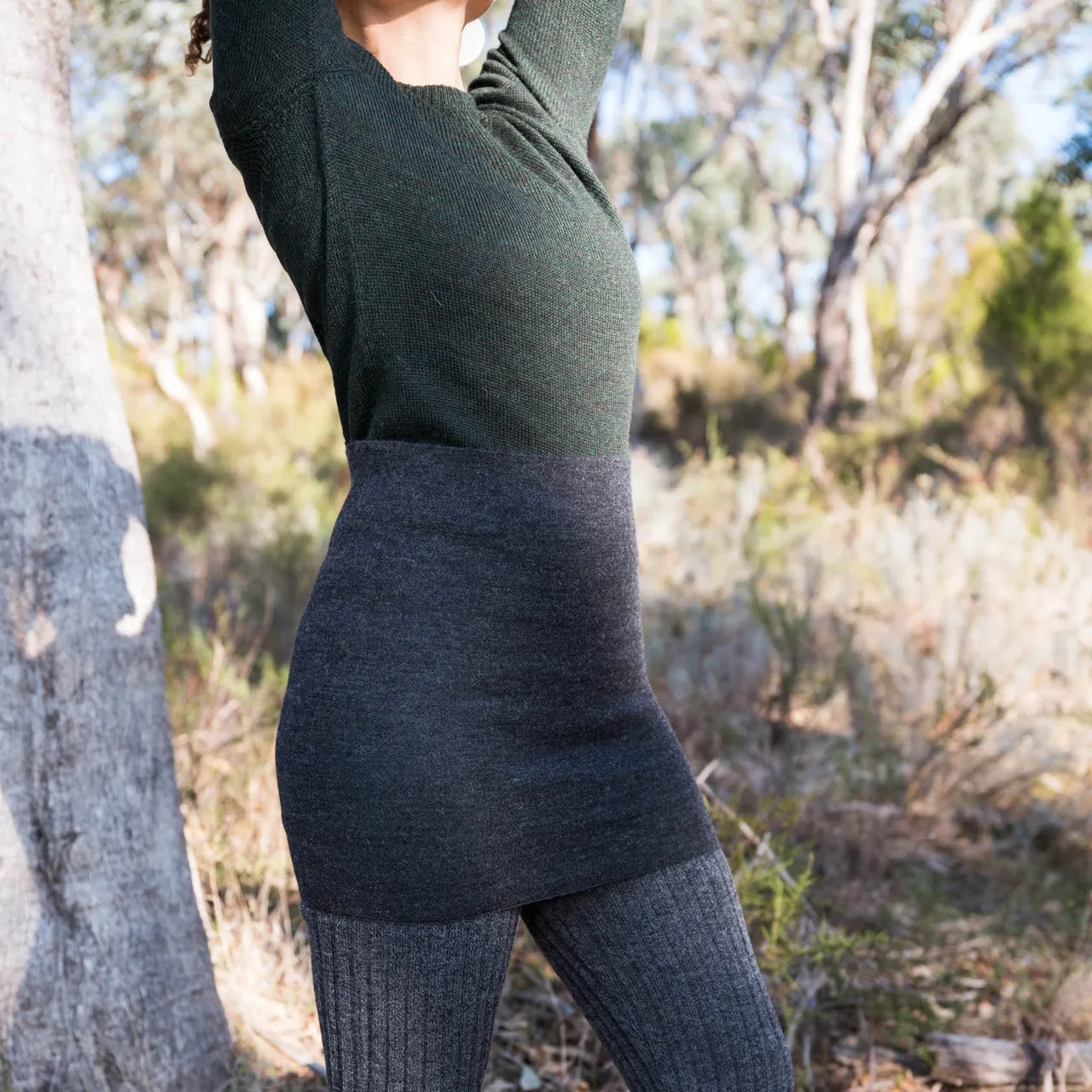 Women's Cable Colourblock Jumper in Baby Alpaca (AW23) *Last ones