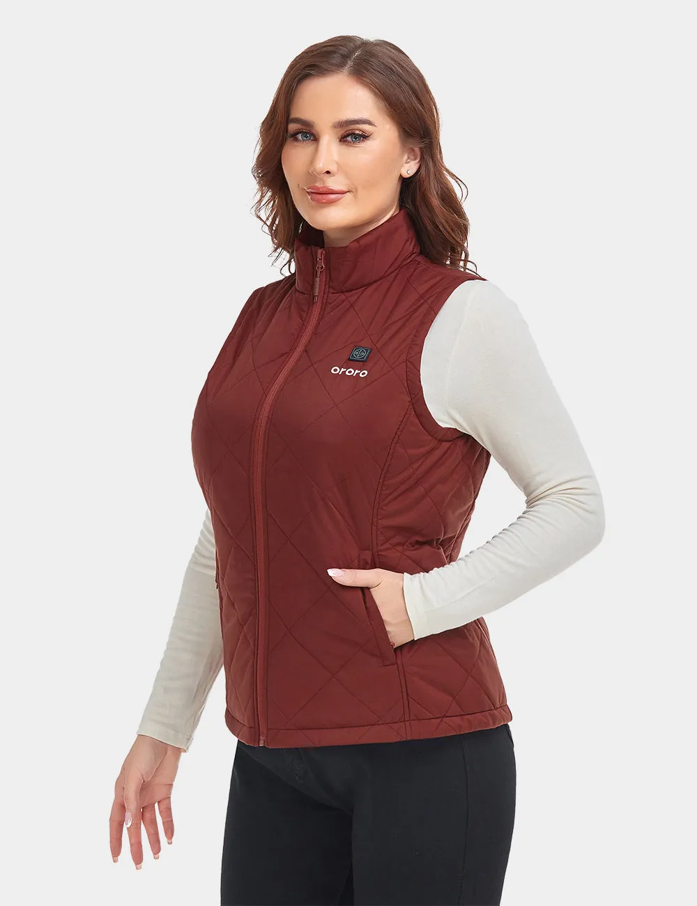 Women's Heated Quilted Vest - New Colours